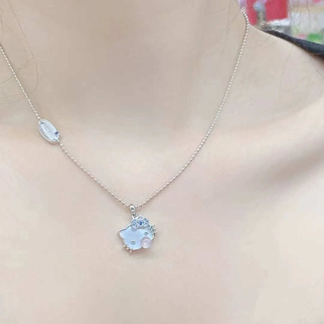Sanrio Hello Kitty Bubblegum Charm Ball Necklace