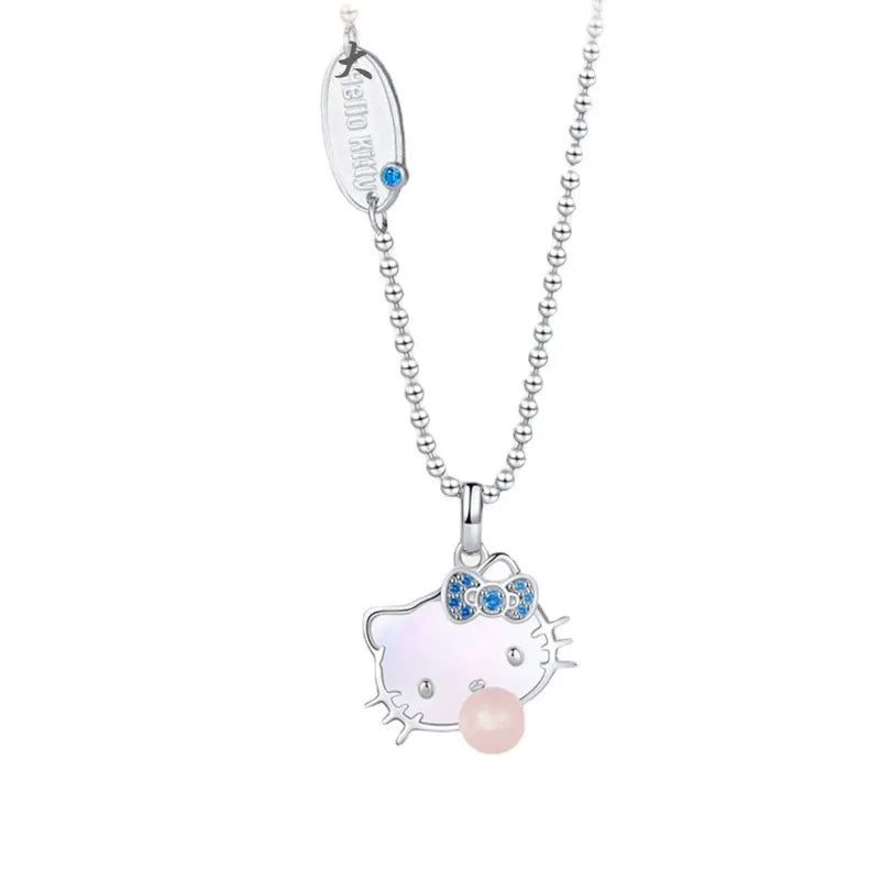 Sanrio Hello Kitty Bubblegum Charm Ball Necklace