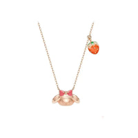 Sanrio My Melody Strawberry Charm Pendant Necklace