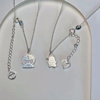 Pochacco Playful Paw Silver Pendant Necklace