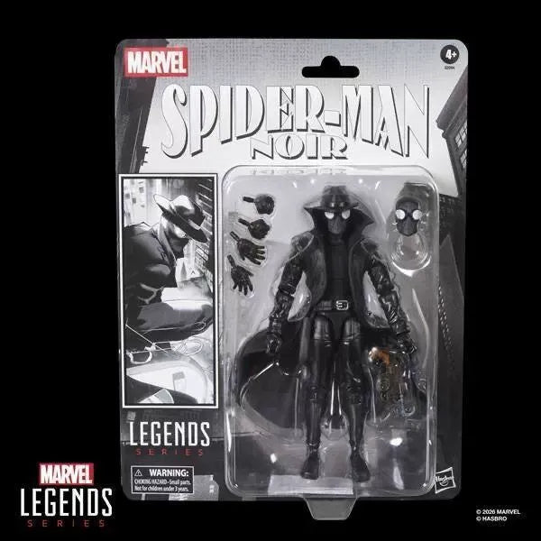 Marvel Legends Spiderman Noir Retro Card Action Figure