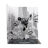 Marvel Spiderman B&W Comic Sketch Edition Figure (18 cm)