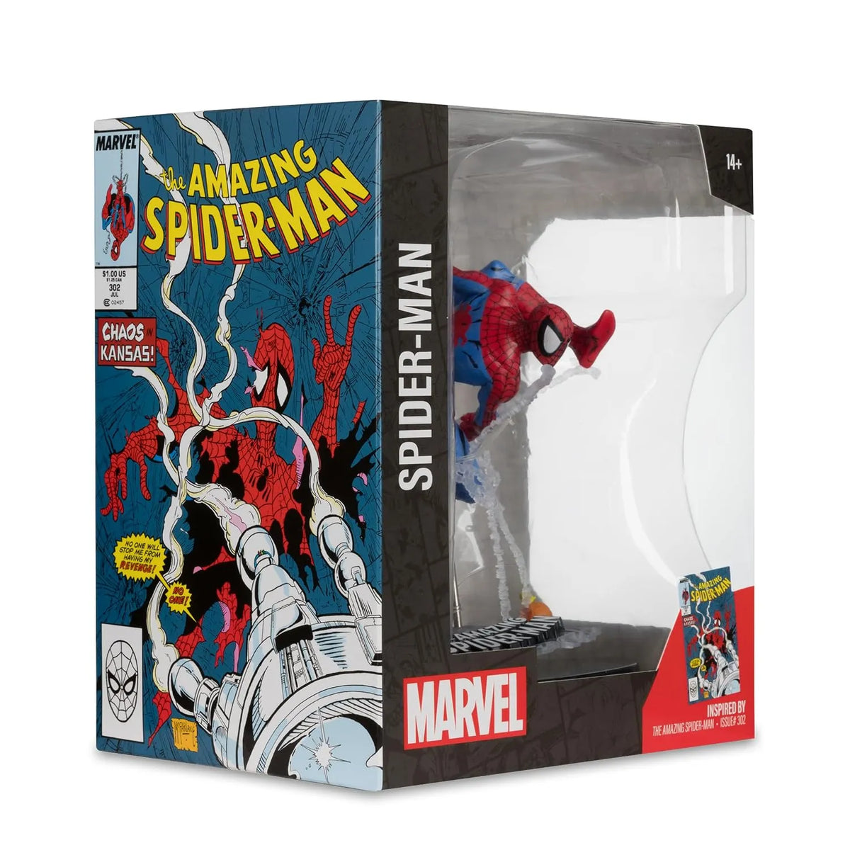 McFarlane Marvel The Amazing Spiderman #302 Figure
