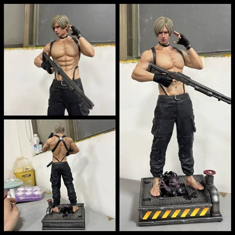 Resident Evil Leon S. Kennedy Combat Statue (32 cm)