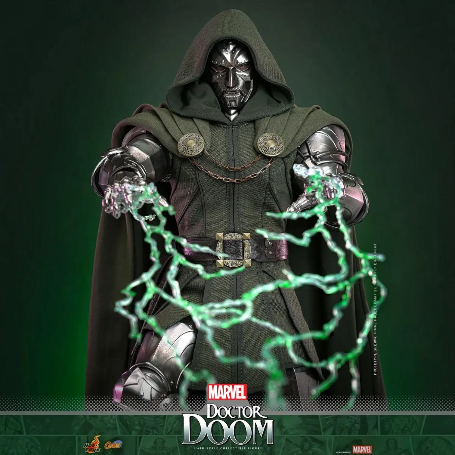 Hot Toys Marvel Fantastic Four Doctor Doom Figure (30 cm)