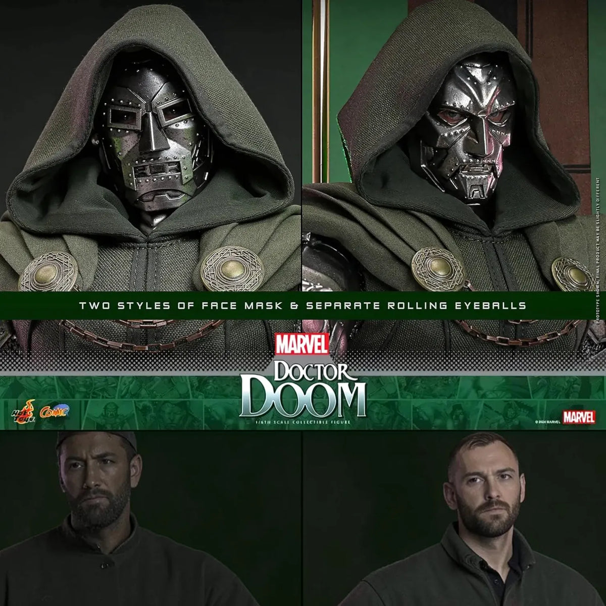 Hot Toys Marvel Fantastic Four Doctor Doom Figure (30 cm)