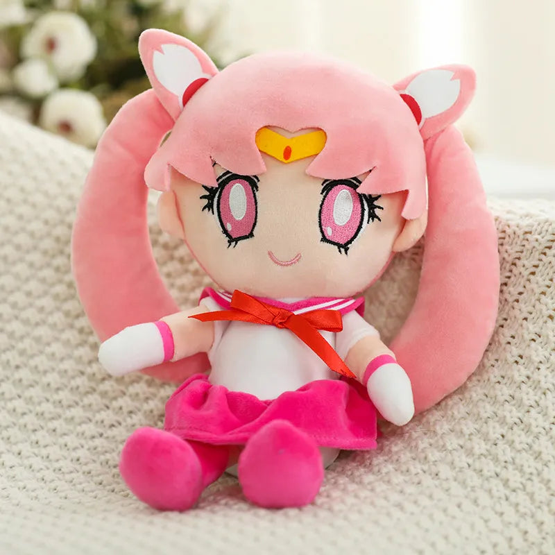 Sailor Moon and Chibiusa Guardian Scout Plush Toy
