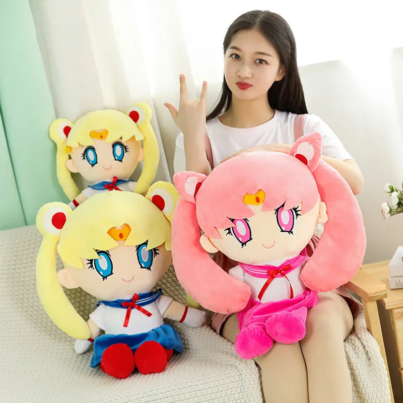 Sailor Moon and Chibiusa Guardian Scout Plush Toy
