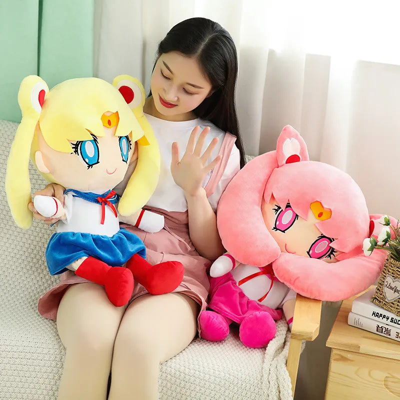 Sailor Moon and Chibiusa Guardian Scout Plush Toy