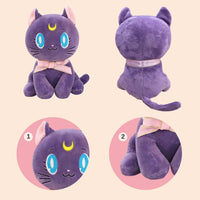 Sailor Moon Luna Cat Plush Toy (25 cm)