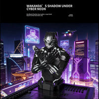 STACKO BRICKS 16002 Black Panther Building Set (3060 Pcs)