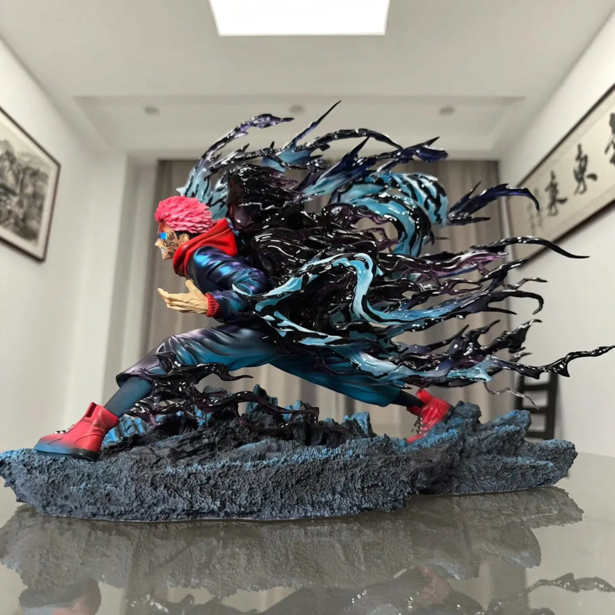 JZF Studio JJK Itadori Yuji Black Version Statue (45 cm)