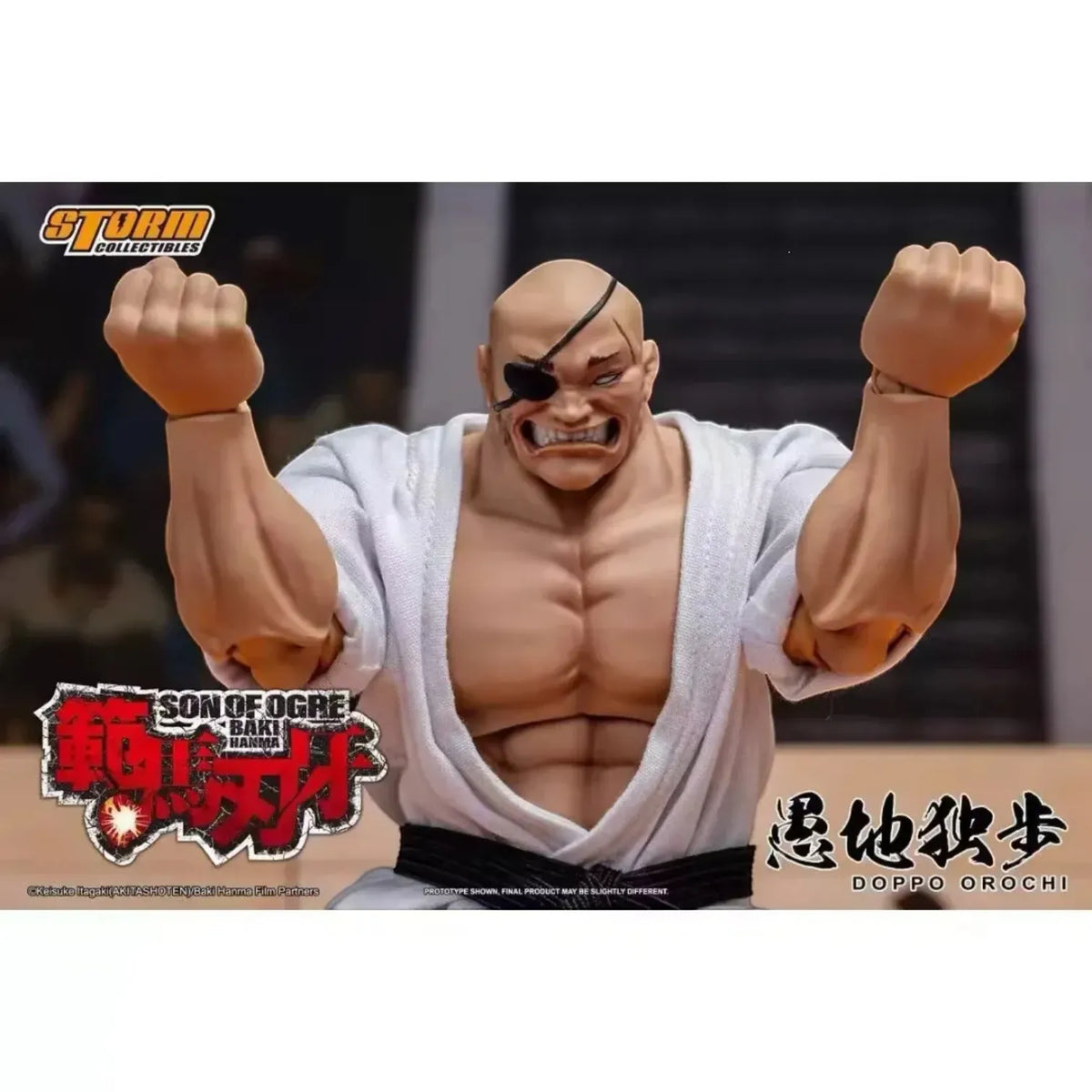 Storm Collectibles Baki Hanma Doppo Orochi Figure (18 cm)