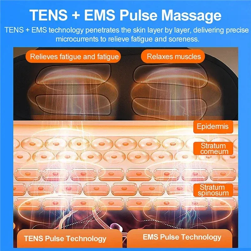 Intelligent EMS Acupoint Foot Massager Slides