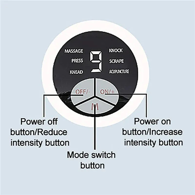 Intelligent EMS Acupoint Foot Massager Slides