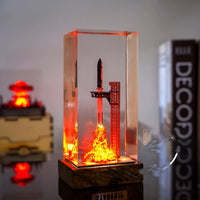 SpaceX Starship Rocket Resin Lamp