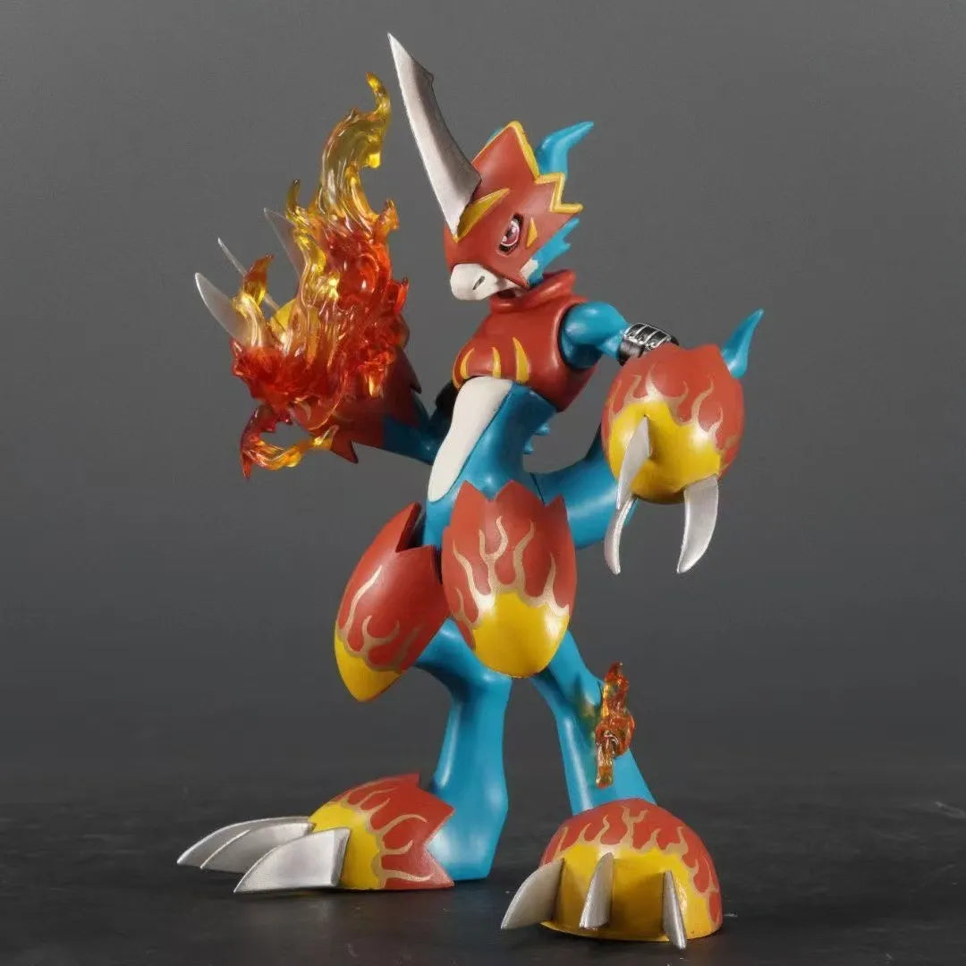 Digimon Flamedramon Fire of Courage Statue (17 cm)