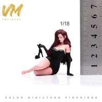 VM Glamour Lounge Miniature Lady Figurine