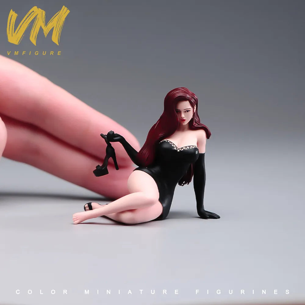 VM Glamour Lounge Miniature Lady Figurine
