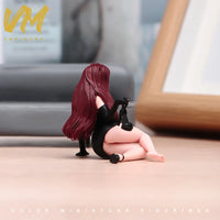 VM Glamour Lounge Miniature Lady Figurine