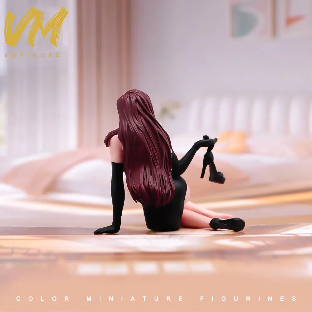 VM Glamour Lounge Miniature Lady Figurine