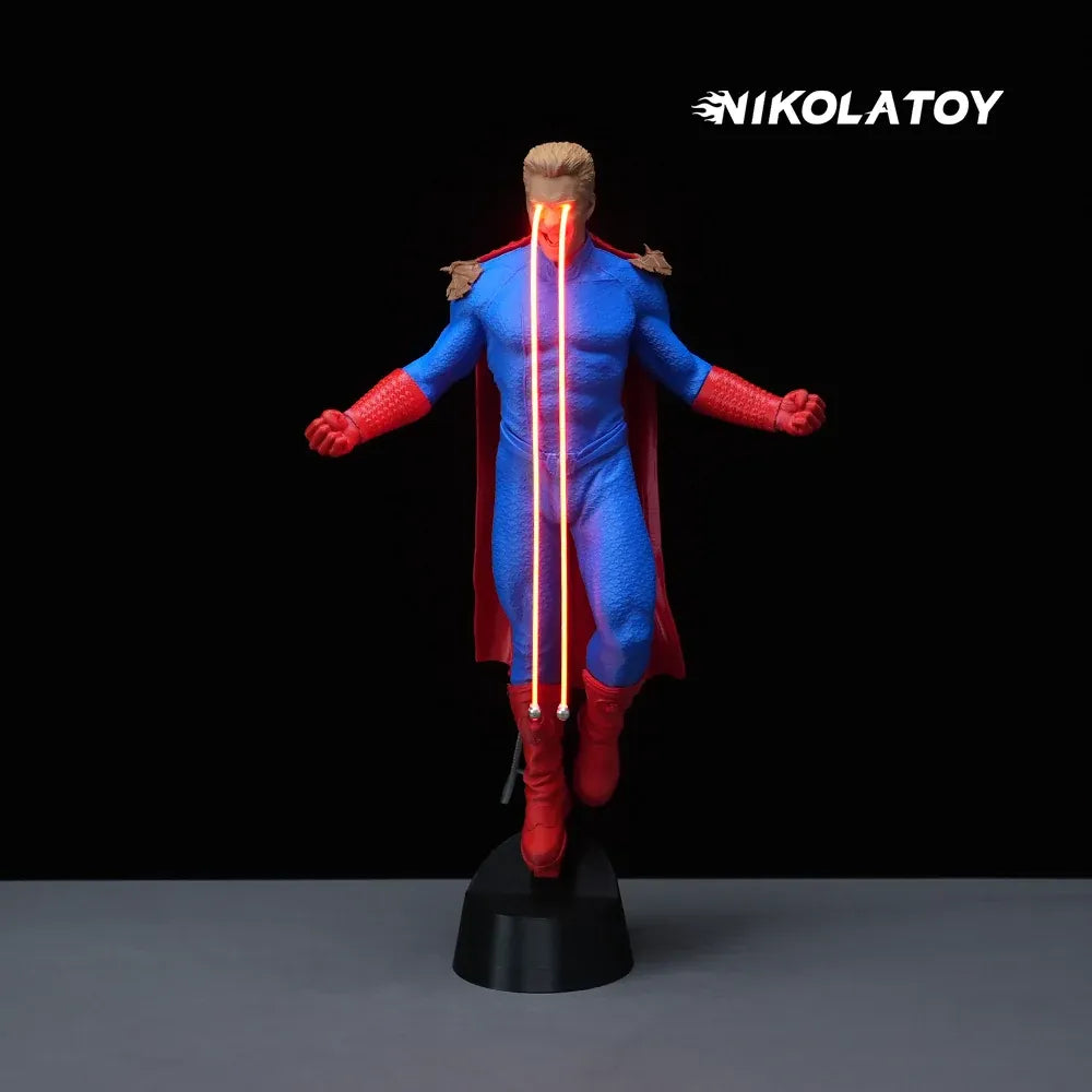 NIKOLATOY Homelander Laser Eyes LED Lamp (30 cm)