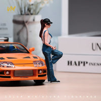 VM 1/64 Mechanic Girl Hand-Painted Miniature Figure