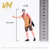 VM 1/18 Beach Tourist Hitchhiker Miniature Figure