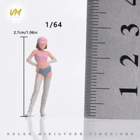 VM 1/64 K-Pop Streetwear Girl Figure