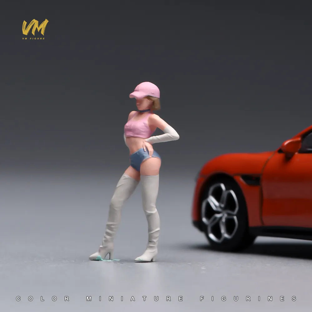 VM 1/64 K-Pop Streetwear Girl Figure