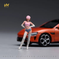 VM 1/64 K-Pop Streetwear Girl Figure