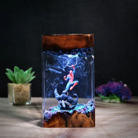 Spiderman vs Venom Epic Battle Resin Night Light