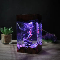 Spiderman vs Venom Epic Battle Resin Night Light