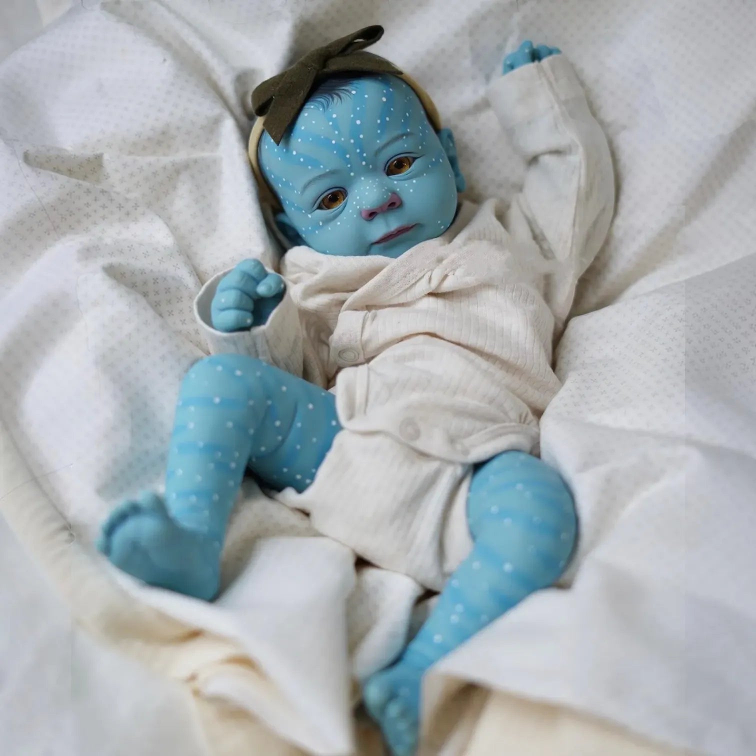 Realistic Avatar Baby Reborn Doll (48 cm)