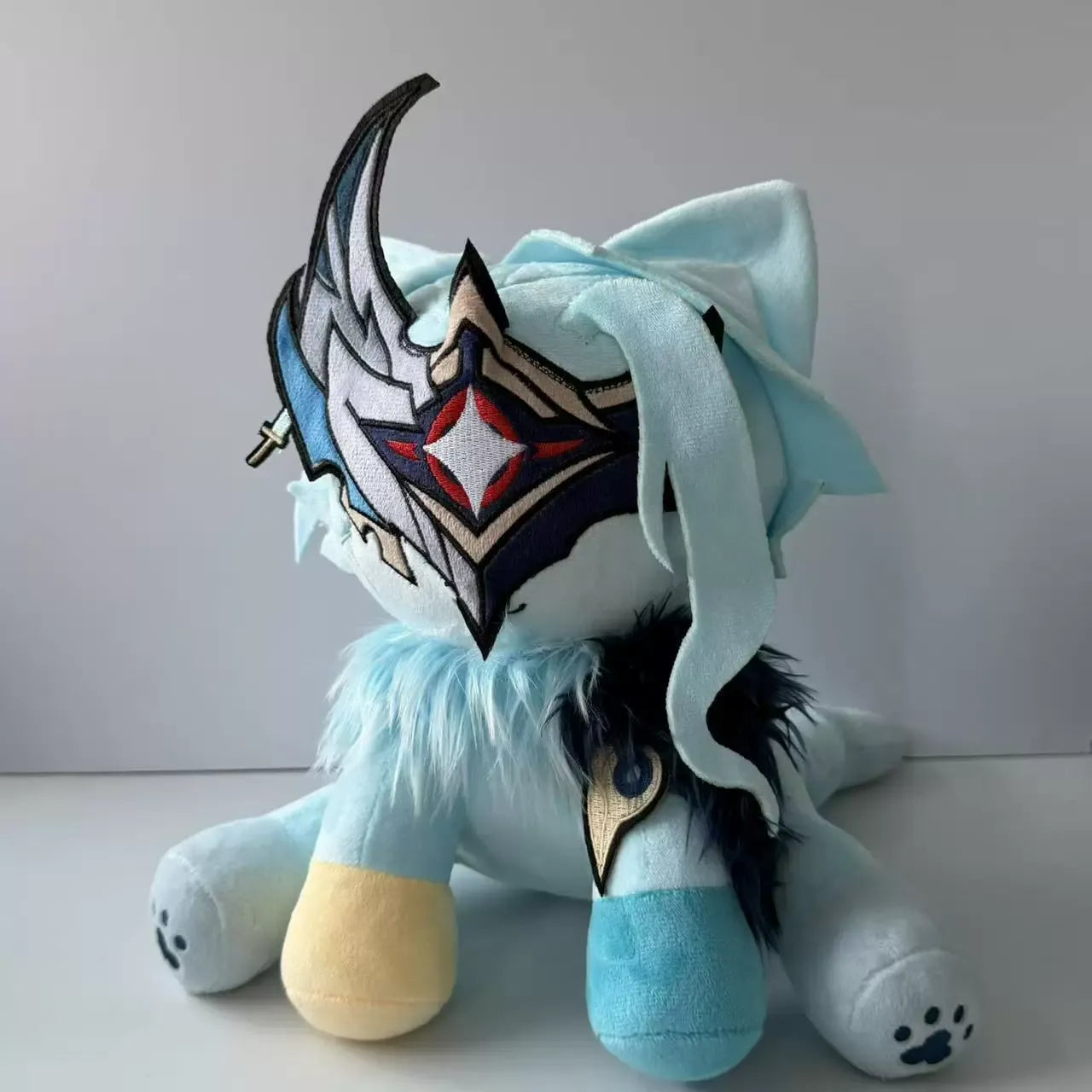 Genshin Impact Dottore Harbinger Cat Plush Toy (30 cm)