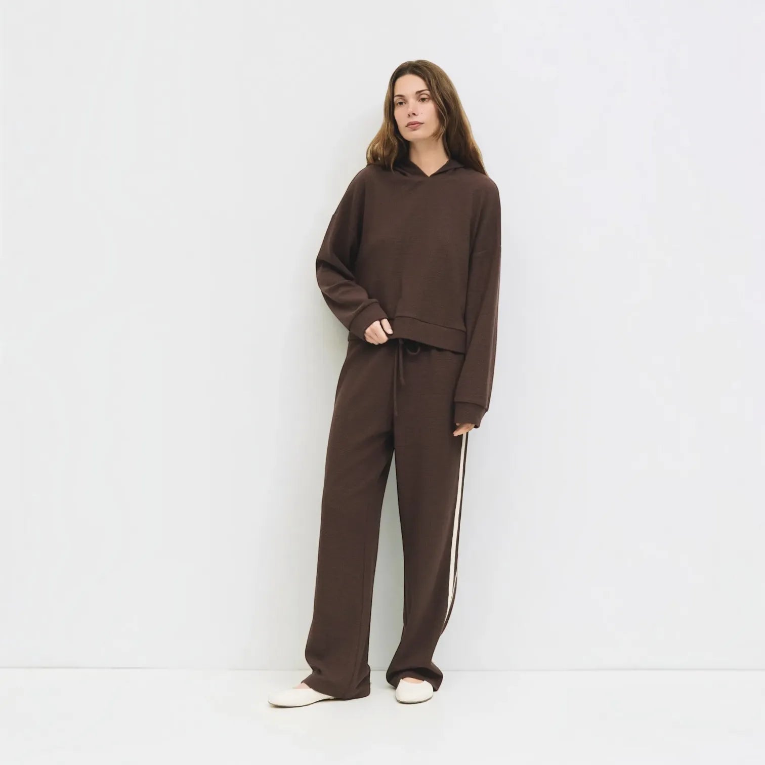 Alo Yoga The Enzo Knit Pullover Hoodie