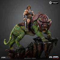 Iron Studios MoTU He-Man & Battle Cat Statue (33 cm)