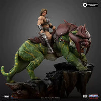 Iron Studios MoTU He-Man & Battle Cat Statue (33 cm)