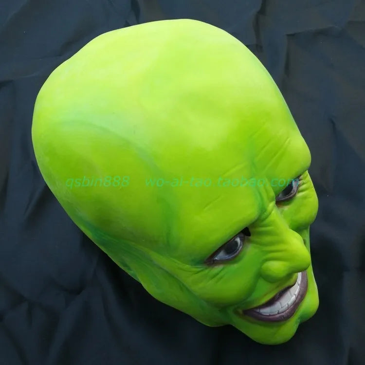 The Mask Movie Realistic Green Latex Cosplay