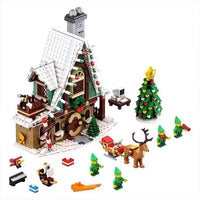 Elf Club House 10275 Winter Holiday Cottage Set (1192 Pcs)