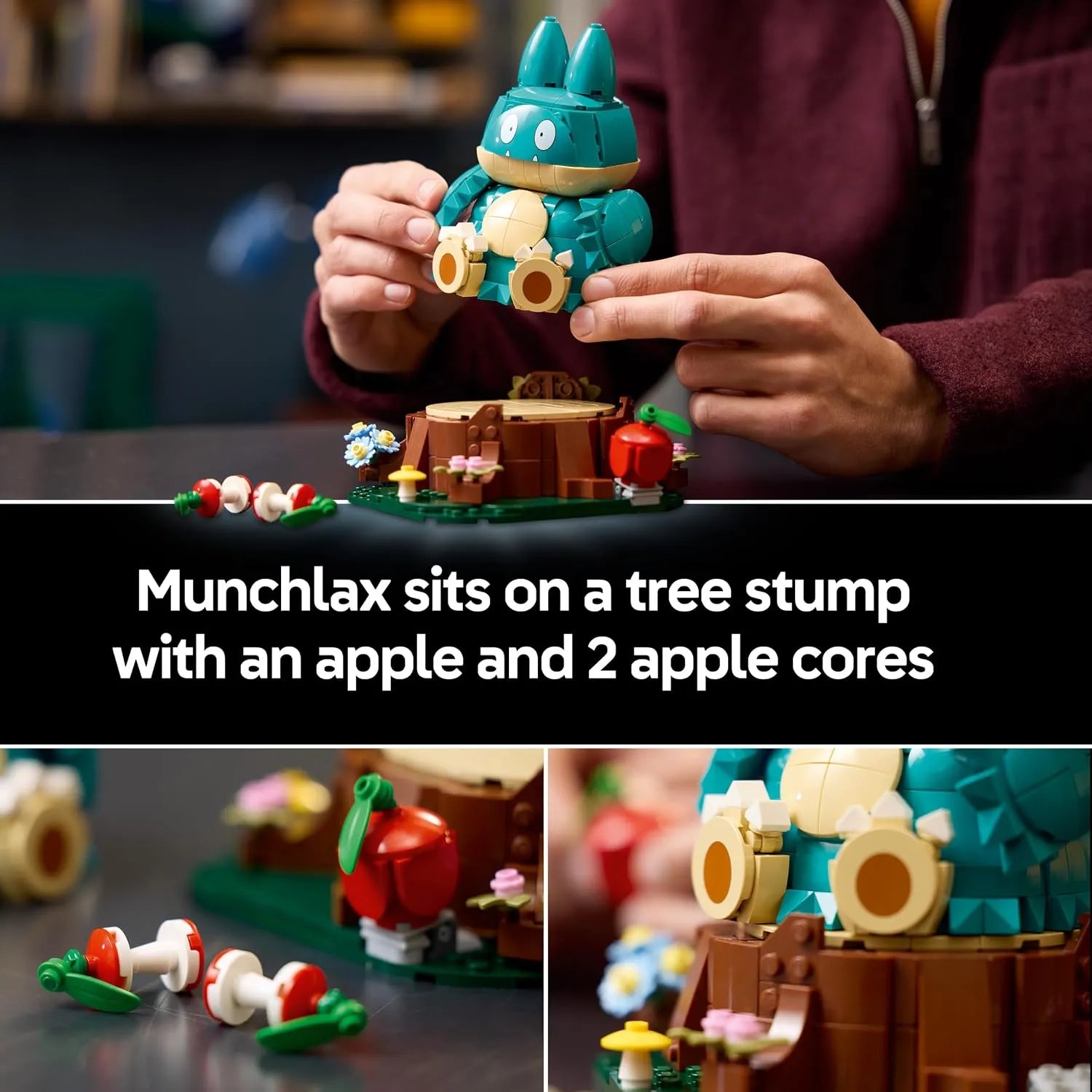 Pokémon 72150 Munchlax Building Set (757 Pcs)