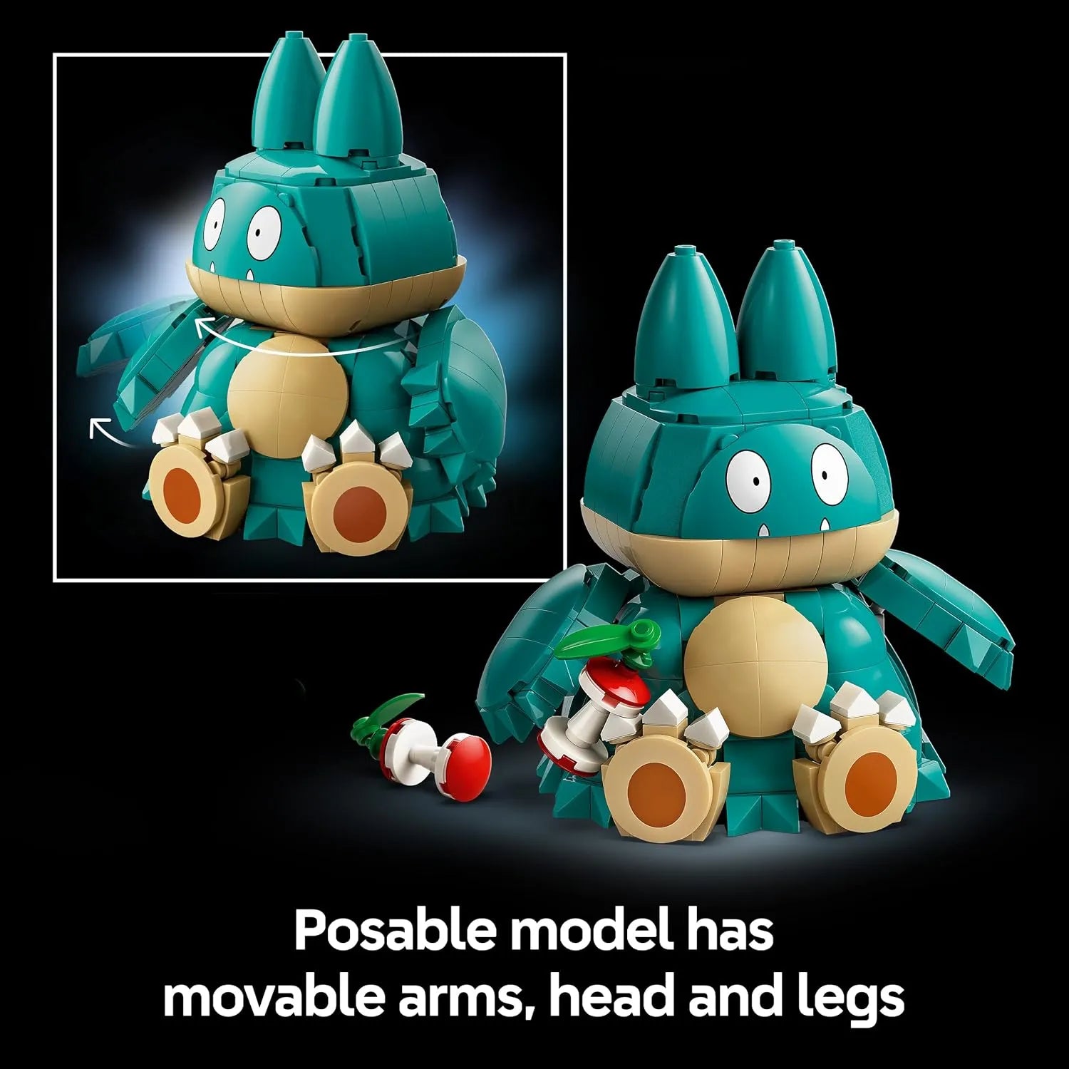 Pokémon 72150 Munchlax Building Set (757 Pcs)