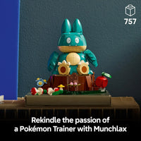 Pokémon 72150 Munchlax Building Set (757 Pcs)