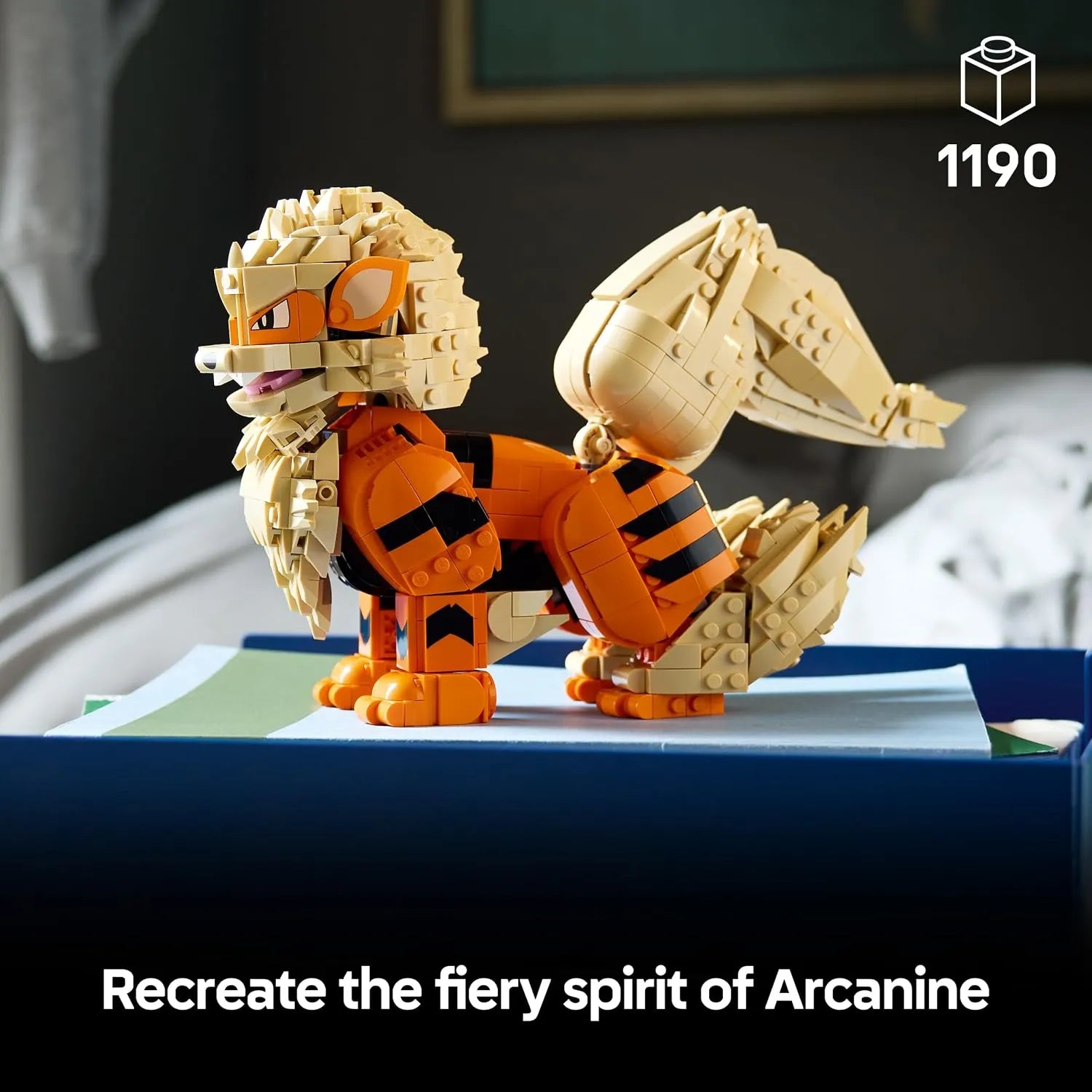 Pokémon 72160 Arcanine Building Set (1190 Pcs)