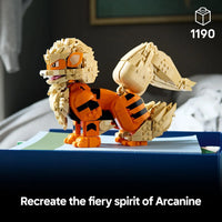 Pokémon 72160 Arcanine Building Set (1190 Pcs)