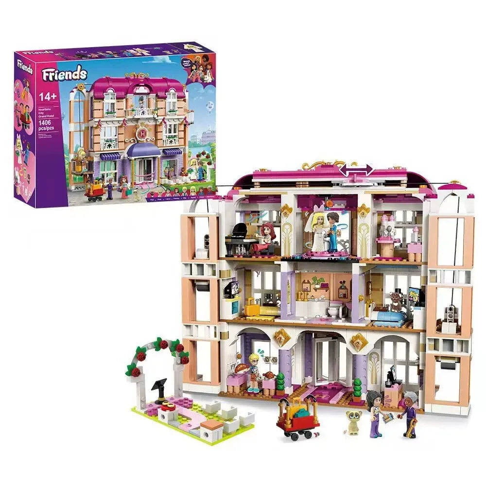 Friends 42704 Heartlake City Grand Hotel Building Set (1406 Pcs)