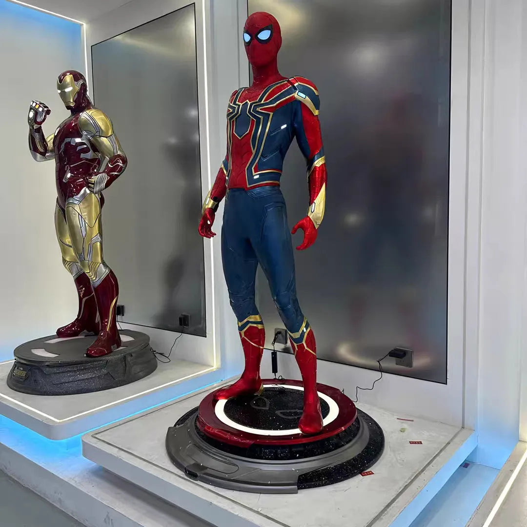 Marvel Iron Spiderman 1:1 Life-Size Museum Statue (200 cm)