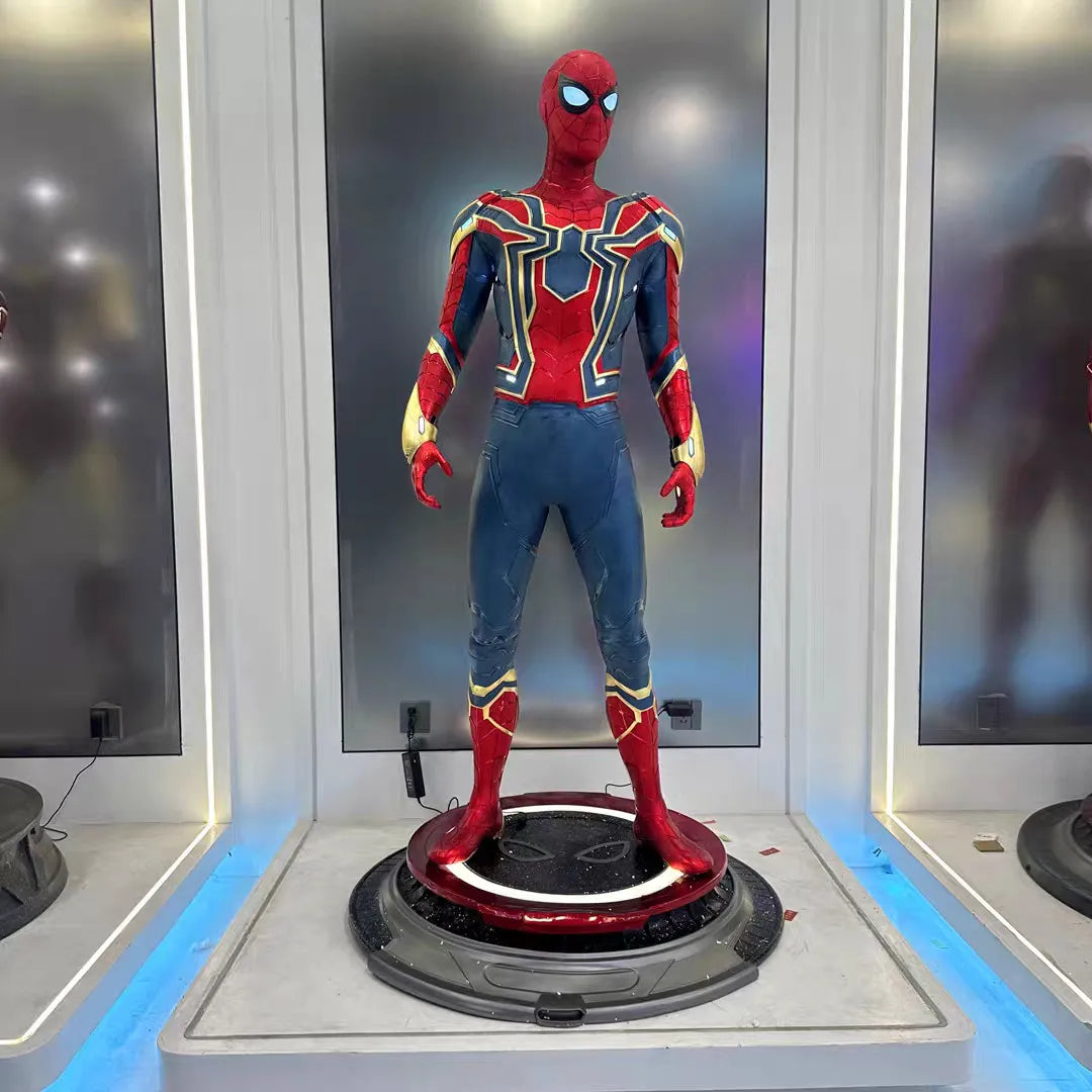 Marvel Iron Spiderman 1:1 Life-Size Museum Statue (200 cm)