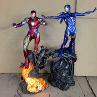 Marvel Iron Man MK85 and Rescue MK49 Resin Statue (75 cm)