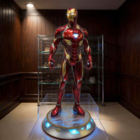 Marvel Avengers Iron Man Mark 50 LED Resin Statue (110 cm)